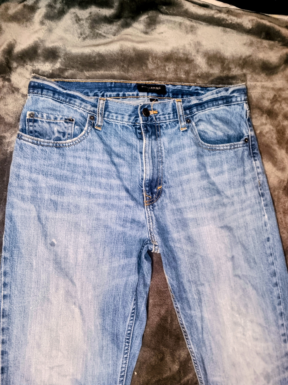 Banana Republic Light Wash Straight Jeans